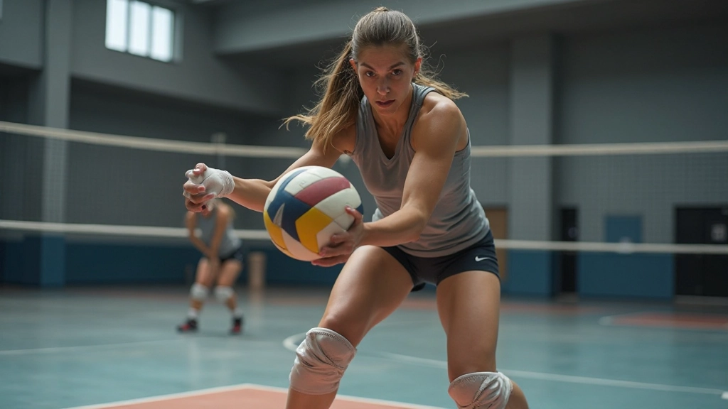 لاعب يمارس تقنيات الدفاع والتحكم بالكرة